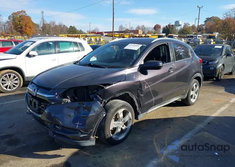 2017 Honda Hr-V Ex-L из США, поврежденный, VIN 3CZRU6H77HM713769